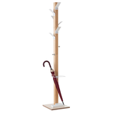 Artikelbild 1 für PAPERFLOW Kleiderständer easyCloth Wood Range Modell A PECPP.13 weiß Holz 8 Haken 32,0 x 178,0 cm, Artikelnummer 533638