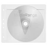 Artikelbild 1 für MediaRange 2er CD-/DVD-Hüllen abheftbar weiß, 50 St., Artikelnummer 156968
