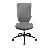 Artikelbild 1 für Topstar Bürostuhl Soft Pro 100, NN400 T23 Stoff grau, Gestell schwarz, Artikelnummer 618037