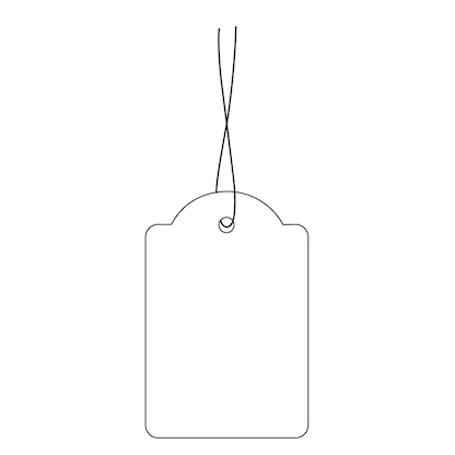 Artikelbild 19 für HERMA Hängeetiketten weiß 32,0 x 50,0 mm mit rotem Faden, 1.000 St., Artikelnummer 537030