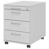 Artikelbild 1 für HAMMERBACHER Mirakel Rollcontainer lichtgrau 4 Auszüge 42,8 x 58,0 x 59,0 cm, Artikelnummer 998989