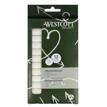 Artikelbild 14 für WESTCOTT Kreide farbsortiert 12 St., Artikelnummer 333516