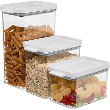 Artikelbild 7 für MEPAL Vorratsdosen-Set Omnia weiß 0,7/1,1/2,0 l, 1 Set, Artikelnummer 434286