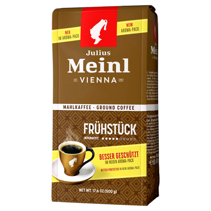 Artikelbild 3 für Julius Meinl Vienna Frühstück Kaffee, gemahlen, Arabica- und Robustabohnen 500,0 g, Artikelnummer 707028
