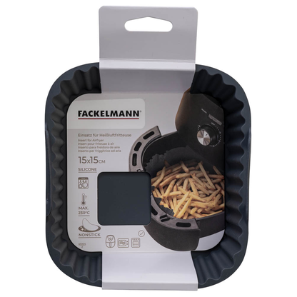 Artikelbild 2 für FACKELMANN Backform für Heißluftfritteuse 45104 17,0 x 17,0 cm, Artikelnummer 584328