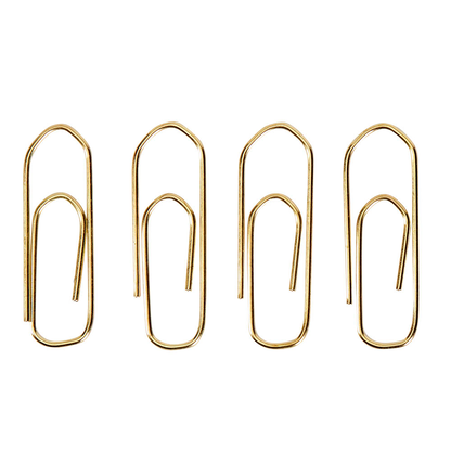 Artikelbild 5 für Gowi Büroklammern gold vermessingt, 400 St., Artikelnummer 803135