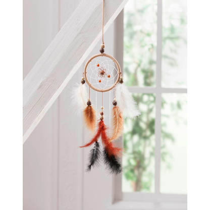 Artikelbild 3 für folia Bastelset Traumfänger Ethno terracotta, Artikelnummer 479214