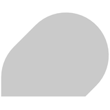 Artikelbild 1 für HAMMERBACHER Anbautisch höhenverstellbar Mirakel lichtgrau, silber Tropfenform 103,0 x 80,0 x 68,0 - 76,0 cm, Artikelnummer 151429