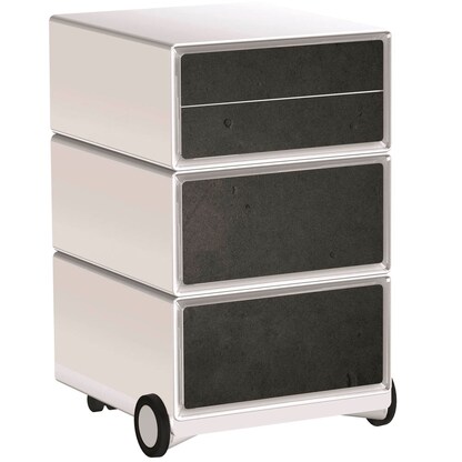 Artikelbild für PAPERFLOW easyBox Industrial Rollcontainer weiß, bunt 4 Auszüge 39,0 x 43,6 x 64,2 cm, Artikelnummer 214649