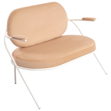 Artikelbild 1 für meet powered by PAPERFLOW 2-Sitzer Sofa SATURNE elfenbein weiß Stoff, 1 St., Artikelnummer 231369