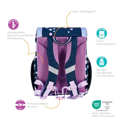 Artikelbild 15 für herlitz Schulranzen-Set Loop Plus Unicorn Dreams Kunstfaser grün, Artikelnummer 556328