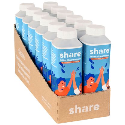 Artikelbild für share Mineralwasser still 12x 0,5 l, Artikelnummer 889061
