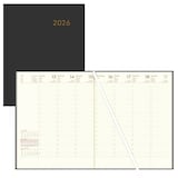 Artikelbild 1 für ZETTLER KALENDER Buchkalender Wochenbuch 2026 anthrazit, Artikelnummer 559267