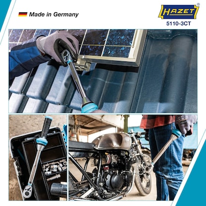 Artikelbild 3 für HAZET Drehmomentschlüssel 3⁄8″ 5110-3CT, Artikelnummer 582399