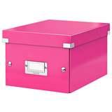 Artikelbild 1 für LEITZ Click & Store Aufbewahrungsbox 7,4 l pink 21,6 x 28,2 x 16,0 cm, Artikelnummer 127191
