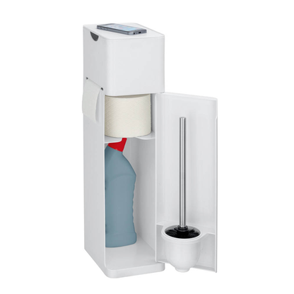 Artikelbild 4 für WENKO WC-Garnitur Imon weiß Kunststoff, Artikelnummer 814287