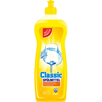 Artikelbild für GUT&GÜNSTIG Classic Spülmittel 1,0 l, Artikelnummer 988523