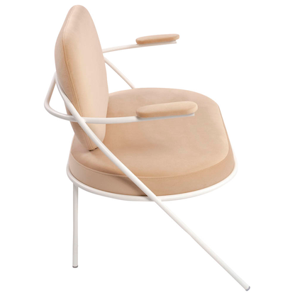 Artikelbild 3 für meet powered by PAPERFLOW 2-Sitzer Sofa SATURNE elfenbein weiß Stoff, 1 St., Artikelnummer 231369