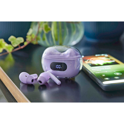 Artikelbild 7 für Intenso Buds Plus In-Ear-Kopfhörer lila, Artikelnummer 389423