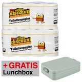 Artikelbild 1 für AKTION: office discount Toilettenpapier 3-lagig, 112 Rollen + GRATIS Mepal Lunchbox large nordic sage, Artikelnummer 440028