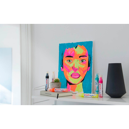 Artikelbild 8 für edding 5000 Acrylstift rot 5,0 -10,0 mm, 1 St., Artikelnummer 534327