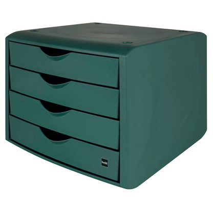 Artikelbild für helit Schubladenbox the green chameleon grün H6429552, DIN A4 mit 4 Schubladen, Artikelnummer 823751