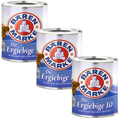 Artikelbild 14 für BÄRENMARKE Die Ergiebige 10 Kondensmilch 10% 3x 170,0 g, Artikelnummer 624320