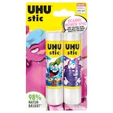 Artikelbild 1 für 2 UHU MONSTER Klebestifte 2x 21,0 g, Artikelnummer 312669