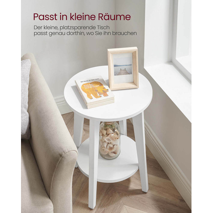 Artikelbild 7 für VASAGLE Beistelltisch weiß 40,0 x 40,0 x 50,7 cm, Artikelnummer 289946