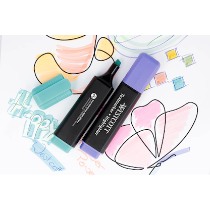 Artikelbild 3 für WESTCOTT Textmarker farbsortiert, 20 St., Artikelnummer 459109