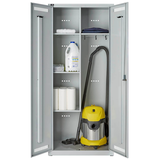 Artikelbild 1 für BISLEY LIGHT Putzmittelschrank GL08AZ-245 GL08AZ245 lichtgrau 80,0 x 50,0 x 185,0 cm, aufgebaut, Artikelnummer 454532