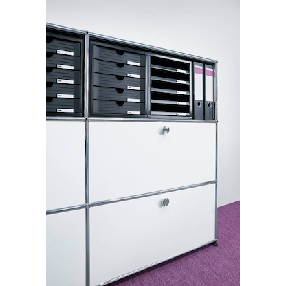 Artikelbild 3 für HAN Schubladenbox System-Box schwarz 1450-13, DIN A4 mit 5 Schubladen, Artikelnummer 359000