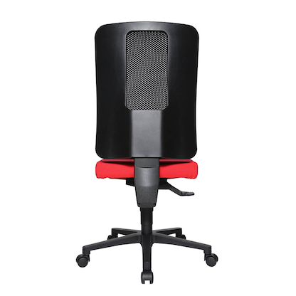 Artikelbild 5 für Topstar Bürostuhl Open X (N), OX1000 G210 Stoff rot, Gestell schwarz, Artikelnummer 683685