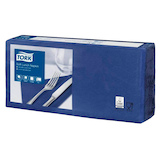 Artikelbild 1 für TORK Servietten Soft dunkelblau 3-lagig 32,6 x 33,0 cm, 150 St., Artikelnummer 453528
