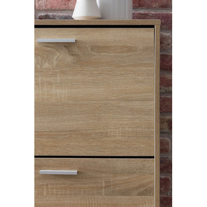 Artikelbild 12 für WOHNLING Schuhschrank, WL5.828 sonoma-eiche 4 Fachböden 120,0 x 24,0 x 81,0 cm, Artikelnummer 907644