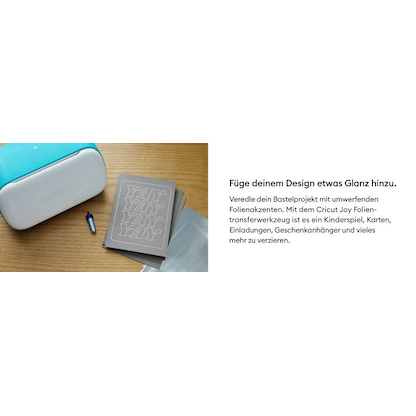 Artikelbild 7 für cricut™ Joy Folientransferwerkzeug für Schneideplotter, Artikelnummer 959744