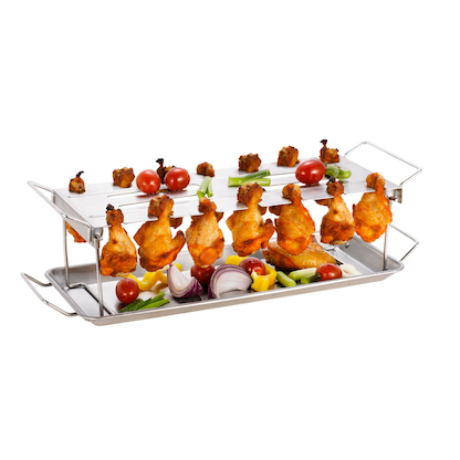 Artikelbild 2 für tepro Grilleinsatz Hähnchenkeulenhalter 44,2 x 15,8 x 14,5 cm, Artikelnummer 328736