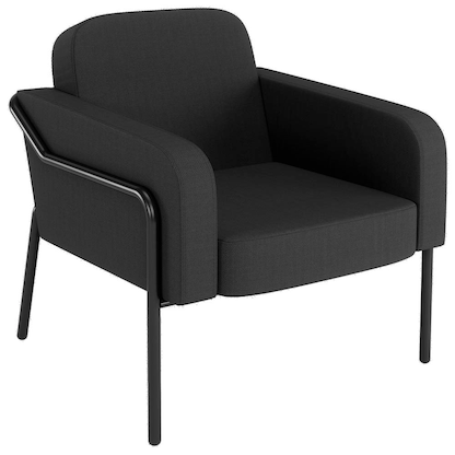 Artikelbild 20 für medso powered by PAPERFLOW Sessel MEDSO L Rund anthrazit schwarz Kunststoff, 1 St., Artikelnummer 522809