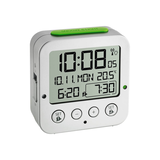 Artikelbild 1 für TFA® digitaler Funkwecker 60.2528.54 BINGO silber Kunststoff, Artikelnummer 915191