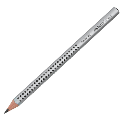 Artikelbild 4 für FABER-CASTELL Jumbo GRIP 2001 Bleistifte B silber, 12 St., Artikelnummer 710848