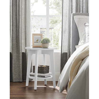 Artikelbild 3 für VASAGLE Beistelltisch weiß 40,0 x 40,0 x 50,7 cm, Artikelnummer 289946