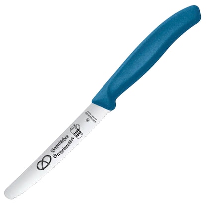 Artikelbild 1 für VICTORINOX Frühstücksmesser Swiss Classic silber, blau glatt, Klinge: 11,0 cm, 1 St., Artikelnummer 533269