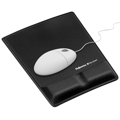 Artikelbild für Fellowes Mousepad mit Handgelenkauflage schwarz, Artikelnummer 261628