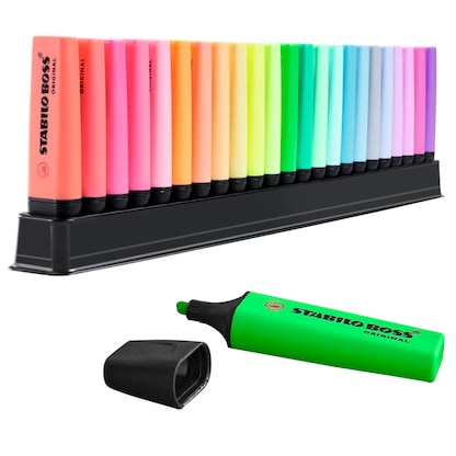 Artikelbild 20 für STABILO BOSS ORIGINAL ARTY Textmarker farbsortiert, 23 St., Artikelnummer 903734