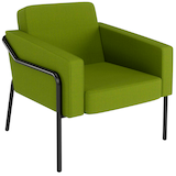 Artikelbild 1 für medso powered by PAPERFLOW Sessel MEDSO L grün schwarz Kunststoff, 1 St., Artikelnummer 522545