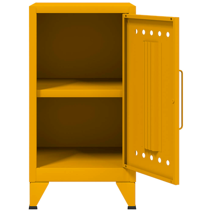 Artikelbild 2 für AKTION: 3 BISLEY Stahlschränke Fern Mini FERMINRH642P3 gelb 38,0 x 40,0 x 72,5 cm, aufgebaut, Artikelnummer 145266