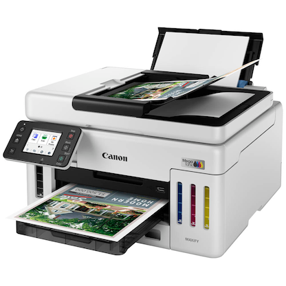 Artikelbild 3 für AKTION: Canon MAXIFY GX6150 3 in 1 Tintenstrahl-Multifunktionsdrucker weiß mit 100 Euro CashBack, Artikelnummer 710647