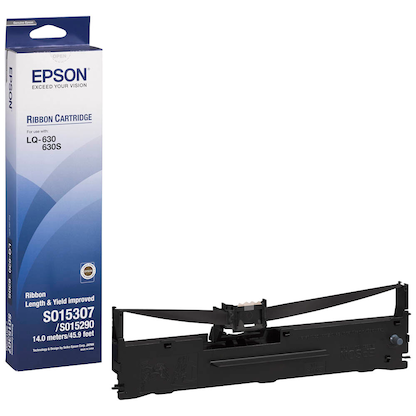 Artikelbild 22 für EPSON S015307 schwarz Farbband, 1 St., Artikelnummer 529420