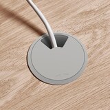 Artikelbild 1 für röhr Kabeldurchführung 6,0 cm silber, Artikelnummer 758601