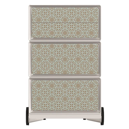 Artikelbild 3 für PAPERFLOW easyBox Vintage Rollcontainer weiß, bunt 4 Auszüge 39,0 x 43,6 x 64,2 cm, Artikelnummer 215422